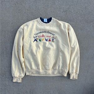 someone special calls me nana vintage pull over